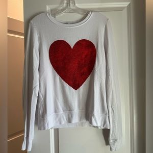 WILDFOX Heart Sweatshirt